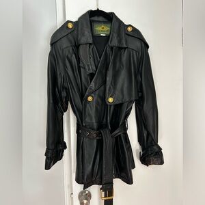 Avanti pure 100% Italian leather coat